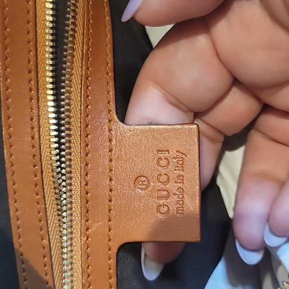 GUCCI ❤️🌟 HORSEBIT EMBOSSED RICH COGNAC  LEATHER ⭐️ - Picture 8 of 12